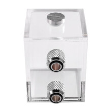 175ml Transparante Watertank Koeler voor Computer Watergekoelde Reservoir Duidelijke Waterkoeling Tank Vloeistofkoelsysteem