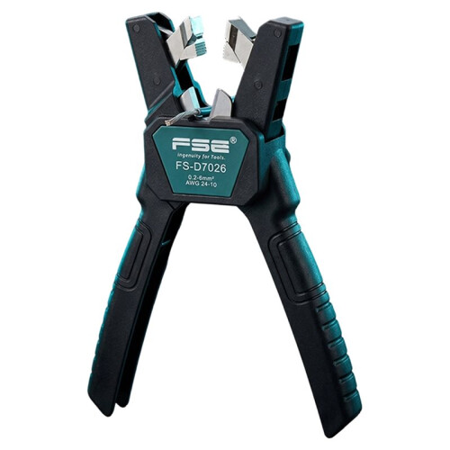 FSE Wire Stripper Large Gauge Wire Stripping Tool Labor Saving Electrical Cable Stripper for Electricians FS-D7026