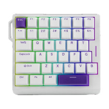 HE30 30% Single-Handed Hall Effect Keyboard Wired Gaming Custom RGB Backlit 8K Polling Rate for PC/Gamer B
