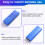 Replace TP06 TP09 Remote Control Compatible with  DP04 TP04 TP06 TP09 Purifier Cool Air Purifier Bladeless Fan Remote A 6