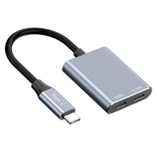 Cable Adaptador USB C A -Compatible 8K 60Hz Tipo-C A Convertidor -Compatible para Tipo-C Macho A HD Hembra PD100W