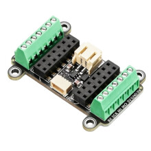 Placa de Extensão de Bloco Terminal Adafruit 6495 BFF para QT Py e Xiao