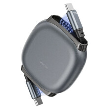Chowany Kabel USB C 100W do Szybkiego Ładowania dla , Kabel Typu C do dla Laptopa dla , Przewód Danych do Telefonu