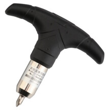 0.3-6Nm T-Handle Torque Screwdriver, 6.35mm Ratchet Preset Torque Driver