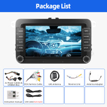 ESSGOO Lecteur Multimédia GPS, Android 15, 64G, Apple CarPlay et Android Auto sans fil, Écran Tactile IPS