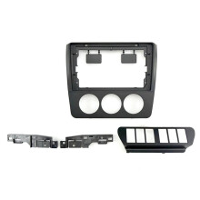 9 Inch Car Radio Fascia for A4 B5 1994-2001 Android Stereo Frame 2 Din Unit Panel, MT AC