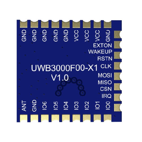UWB3000F00-X1 1W Indoor Outdoor Positioning and Ranging Module Wireless Communication Module 1