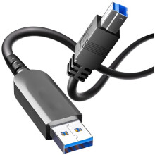 USB3.2 A to B Extension Cable Active Optical USB 10Gbps Fiber Optic Type A Male to Type B Male USB Cord USB Date Cable