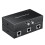 Selector de Divisor RJ45 com Comutação de 2 Portas para Rede, Divisor Selector 2 em 1 Saída Ethernet 1
