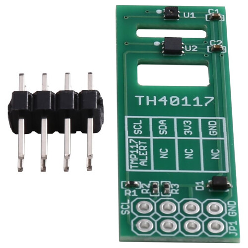 SHT40 Vochtigheid en Temperatuur Sensor Module, TMP117 Hoge Nauwkeurigheid Temperatuur Sensor Module
