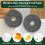 Accessories Kit for    405 Combo/505 Combo Robot Vacuum Cleaner,Include Main Brushes,Dust Bags,Mop Pads 4