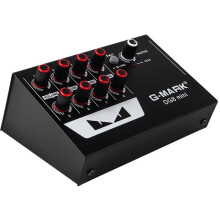 G-MARK Mixer DG8mini Ultra Low Noise 8 Channels Sound Mixer Power Supply DC5V Easy Operation Audios Mixer