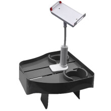 Pool Phone Tray Holder Spill-Proof Poolside Caddys Floating Tablet Dock Luxury Spa Shelf for Beverages, Phone, Snacks