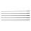 5Pcs 300mm Long Screwdriver Bit Kit PH1 PH2 Crossing Screwdriver Bit for Electric Screwdriver Hand Tools 6