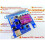 Power Supply Filter Board for Raspberry Pi HIFI Power Supply Filter Farad Capacitors Purification Board Moode Volumio 2