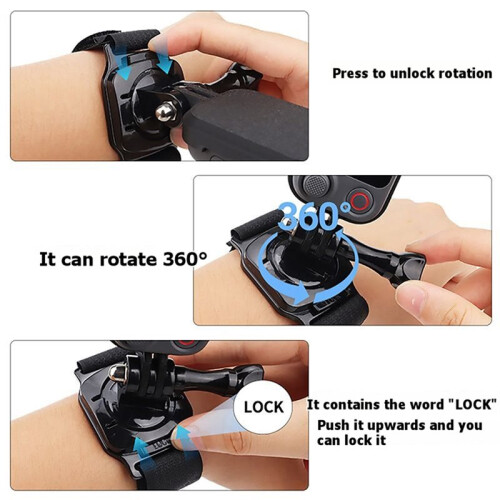 Viewfinder Remote Control Extension Stand for  Osmo Pocket 4 Pro Adjustable Extendable Strap End-Mounted Version 2