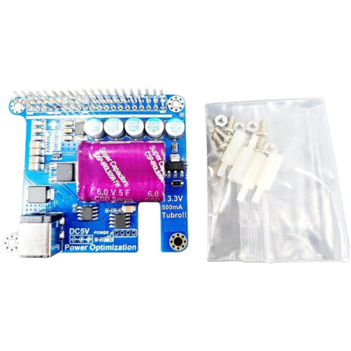 Power Supply Filter Board for Raspberry Pi HIFI Power Supply Filter Farad Capacitors Purification Board Moode Volumio