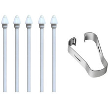 Replacement Stylus Tips for   Tab S11/S11Ultra Pen Soft Nibs Replacement Pen Core with Removal Tweezer 5PCS