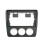 Fascia de Rádio de 9 Polegadas para  A4 B5 1994-2001, Moldura de Estéreo para Android 2 Din, Painel de Unidade Principal, MT AC 2