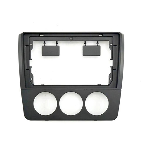 Fascia de Rádio de 9 Polegadas para  A4 B5 1994-2001, Moldura de Estéreo para Android 2 Din, Painel de Unidade Principal, MT AC 1