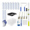 Paint Roller Kit with Extension Pole,Paint Rollers, Paint Brushes Set for Professional Painting,House Paint Roller 1