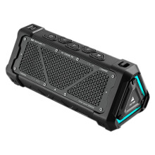 Outdoor Speaker, 30W Output Power 5.3 Speaker ,Stereo Sound IPX7 Waterproof,Micro- Card,RGB Light