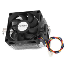 Cooler de CPU Silencioso, Ventoinha de CPU para Coolers para , 12V, Rolamento Dinâmico de Fluido, 2200 RPM, Ventoinha Silenciosa 7015