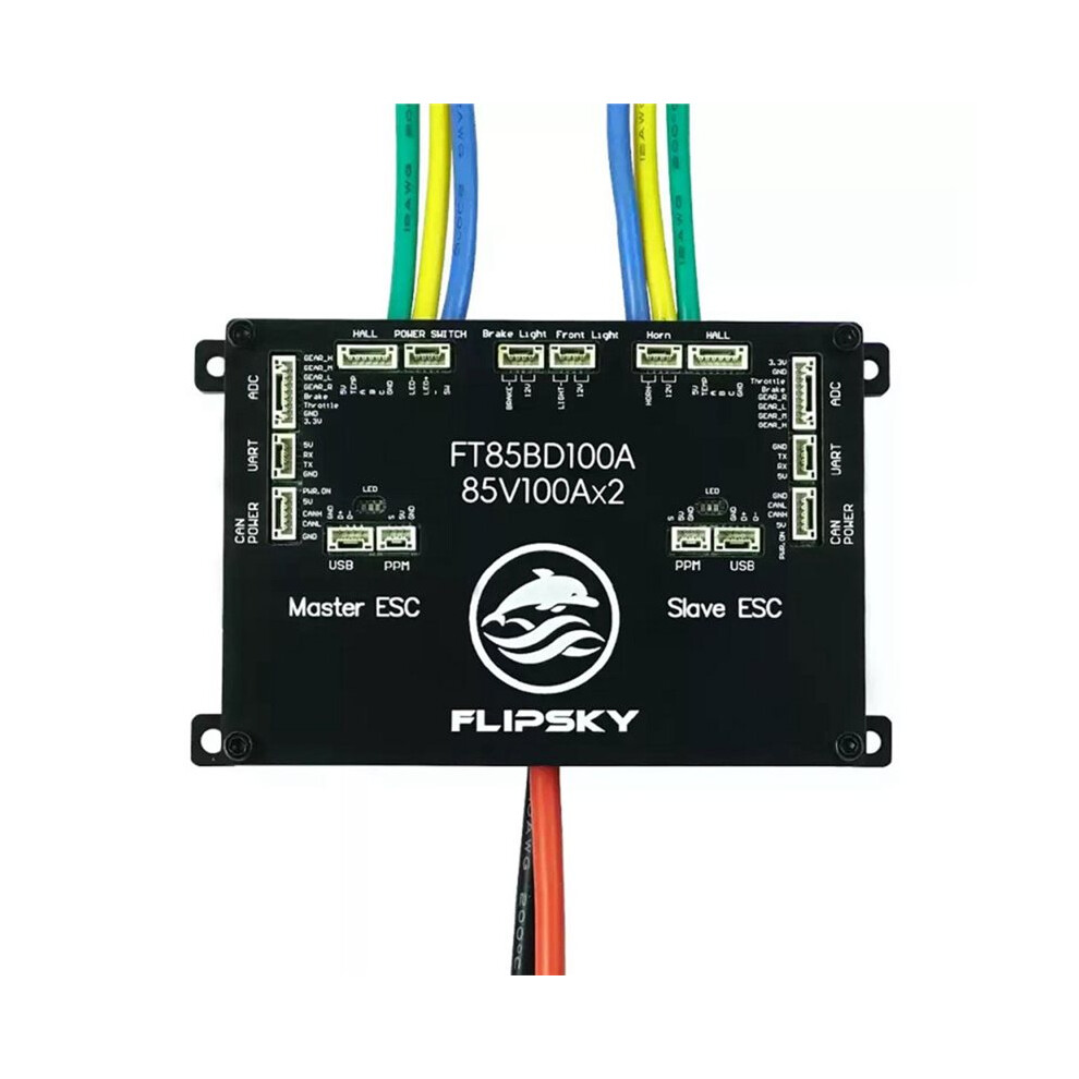 Speed Regulate Module FLIPSKY FT85BD 100A ESC with Module Kit NON-VESC for Electric ...
