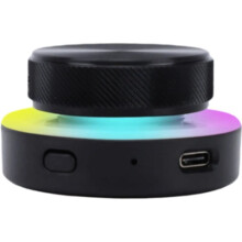 Customizable Knob Controller 2.4G USB-C Connection Volume Control Knob with RGB Light for Phone Tablet Laptop