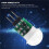 8 Pack HC-SR312 AM312 Sensor  PIR Motion Sensor Module IR Pyroelectric Infrared Human Body Induction Detector 5