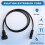 USB 2.0 Male/Female Aviation Extension Cable PCB Soldering Board Socket IP67 2