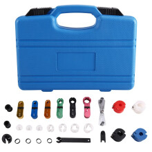 22PCS/Set Quick Disconnect Tool Kit for Automotive AC Fuel and Transmission Oil Cooler Scissor Type Remover