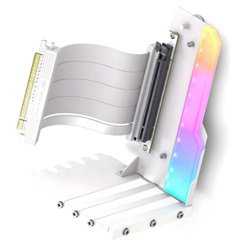 Suporte Vertical para GPU de 1 Peça com Cabo Riser PCI-e 4.0 X16 para Suporte de Placa de Vídeo em Ângulo de 90 Graus 2