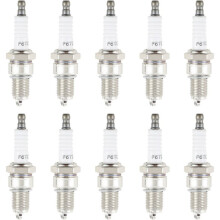 10 Pièces pour Bougie D'Allumage Adaptées Aux Pièces de Tondeuse à Gazon pour Briggs et Stratton 491055 491055T 491055S 692051 pour 12 132 02
