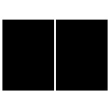 2 Pieces Engraving Marking Paper, 11 X 8.3 Inch Black Double Sides Marking Paper for Ceramics Glass Metal