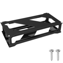Under Desk Acrylic Holder for WD19 Docking Station Invisible Mount Bracket for Hub Dock Under-Desk Organizer