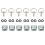 6pcs 1/4" 17mm Motorcycle Quick Release Dzus Turn Button Race Fairing Fastener Kit for     B 1
