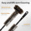 Garbage Disposal Brush and Cleaner with Extra Long 15" Handle Effortlessly Remove Residue,and Build- Universal 7