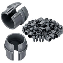 200 Pcs 1/2 Inch Non-Metallic Cable Connectors for Wiring Applications Single 14/2-10/3 Awg Two 14/2-12/2-14/3 Awg
