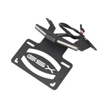 Motorcykelregistreringsskylthållare med LED-Ljus Tillbehör för GSX-R1000 GSXR1000 GSX R 1000 2017-2024
