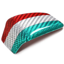 Real Carbon Fiber Steering Wheel Lower V Trim Cover for Giulia Stelvio Tonale 2020-2025 3-Color