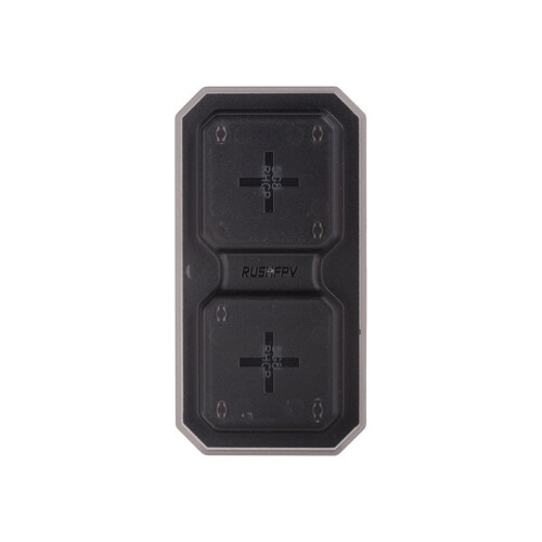 RUSHFPV 5.8G Dual Element Patch Antenna High Gain Directional FPV Antenna for Goggles Drone Black LHCP