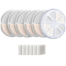Filtro Della Pompa Della Fontana D'Acqua per Gatti Spugne di Ricambio per FEELNEEDY FN-W08L e FN-W06 Dispenser per Fontana D'Acqua per Animali