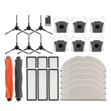 Voor voor Mova S20 Ultra / RLM71CE Stofzuiger, Hoofdzijdeborstel, Filter, Mopdoek, Stofzak Vervangingsonderdelen
