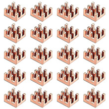 6x6x3mm Koper Koellichaam DIY Componenten voor Geheugen RAM VGA DDR GPU IC Chipset