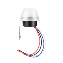AS-20 220V Automatic Off Photocell Street Lamp Light Controller Photo Control Photoswitch Sensor