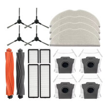 1 Zestaw do Odkurzacza dla dla Mova S20 Ultra / RLM71CE, Główny Szczotka Boczna, Filtr, Ściereczka do Mopa, Worek na Kurz, Części Zamienne