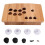 Wood DIY Arcade Joystick Case Panel Home USB Fighting Gamepad for PC Mobile Game Accessories 1