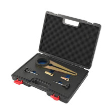 Motorafstelgereedschap voor N47 N57 Motor Trillingsdemper Beugel+Houdsleeve+Schroef M8/M10
