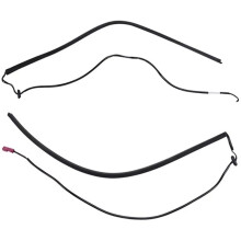 1Pair 65.5cm Rear Pillar Anti-Pinch Strip Tailgate Sensor for W164 2009-2011 A1646901530 A1646901630